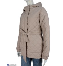Куртка жіноча на весну/осінь (4 шт. р.сетка M-2XL) бежевий  "NORA"