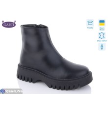 Черевики жіночі на зиму (6 пар р.36-40) чорний  "Garti"