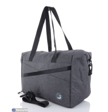 Сумка 33*42*23 см,  сірий  "BESTBAG"
