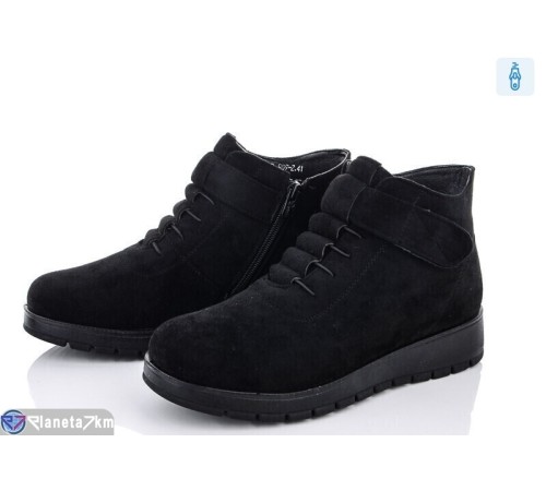 Черевики жіночі на весну/осінь (8 пар р.40-43) чорний  "Normashoes"