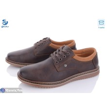 Туфлі чоловічі на весну/осінь (8 пар р.39-44) коричневий  "PTPT"