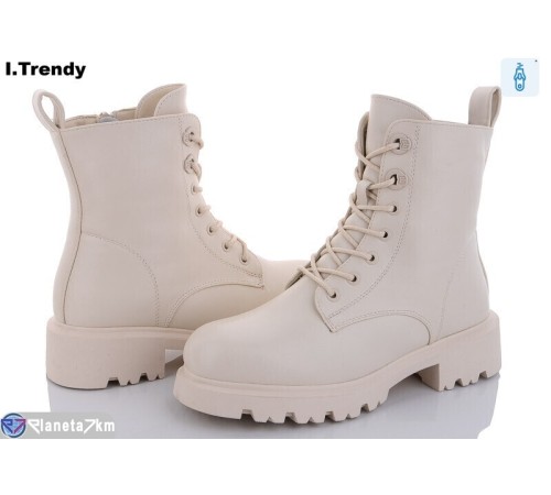 Черевики жіночі на зиму (6 пар р.36-41) бежевий "Trendy" Черевики жіночі на зиму (6 пар р.36-41) бежевий "Trendy"