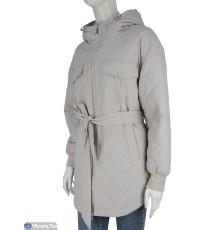 Куртка жіноча на весну/осінь (5 шт. р.сетка S-2XL) бежевий  "NORA"