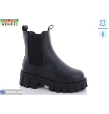 Черевики жіночі на зиму (6 пар р.36-41) чорний  "HENGJI-ELENA"