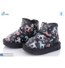 Дитячі Уггі на зиму (8 пар р.21-26) чорний  "BBT"