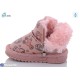 Дитячі Уггі на зиму (8 пар р.21-26) рожевий  "BBT"