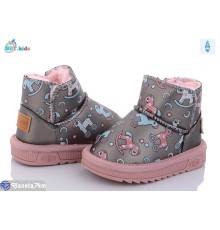 Дитячі Уггі на зиму (8 пар р.21-26) графіт  "BBT"