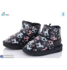 Дитячі Уггі на зиму (8 пар р.26-31) чорний  "BBT"