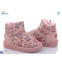 Дитячі Уггі на зиму (8 пар р.26-31) рожевий  "BBT"