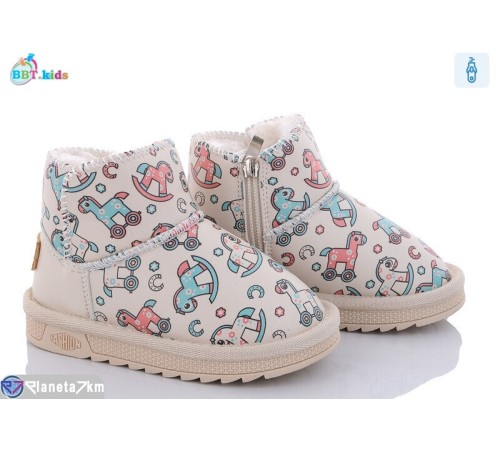 Дитячі Уггі на зиму (8 пар р.26-31) бежевий  "BBT"