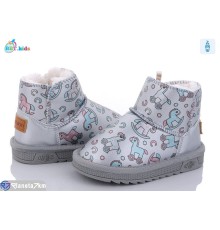 Дитячі Уггі на зиму (8 пар р.26-31) сірий  "BBT"