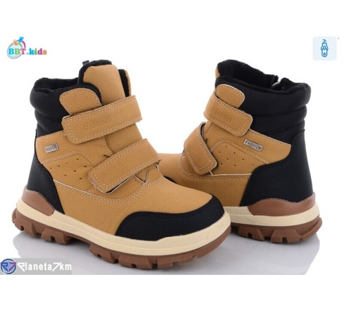 Черевики дитячі на зиму (8 пар р.32-37) camel  "BBT"