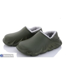 Тапки жіночі на зиму (8 пар р.36-41) зелений  "LULI"