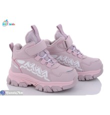 Черевики дитячі на зиму (8 пар р.26-31) фіолетовий  "BBT"