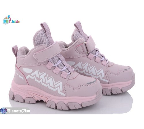 Черевики дитячі на зиму (8 пар р.26-31) фіолетовий  "BBT"