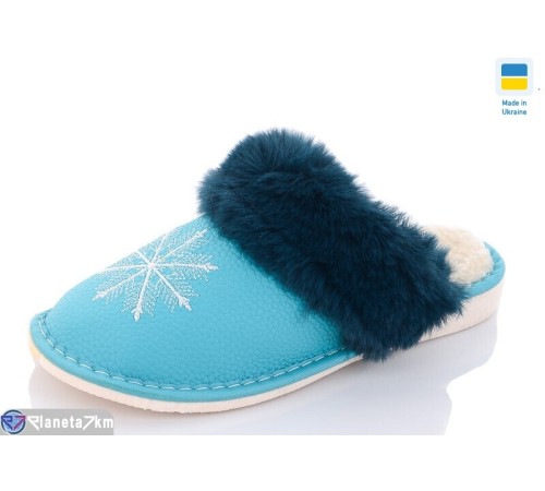 Тапки жіночі на весну/осінь (6 пар р.36-41) блакитний "Korka" Тапки жіночі на весну/осінь (6 пар р.36-41) блакитний "Korka"