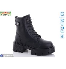 Черевики жіночі на зиму (6 пар р.36-41) чорний  "HENGJI-ELENA"