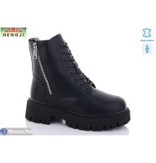 Черевики жіночі на зиму (6 пар р.36-41) чорний  "HENGJI-ELENA"