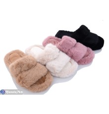 Тапки жіночі на весну/осінь (12 пар р.36-41) мікс  "ELMA"