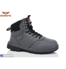 Черевики дитячі на зиму (8 пар р.36-41) сірий  "Bonote"