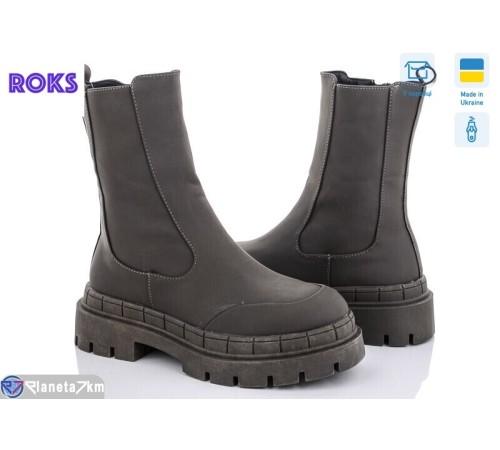 Черевики жіночі на весну/осінь (12 пар р.36-41) хакі "Roks" Черевики жіночі на весну/осінь (12 пар р.36-41) хакі "Roks"
