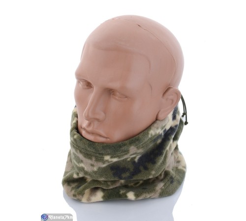 Баф жіночий на зиму (5 шт. р.сетка 56-58) зелений  "CAROLLA"
