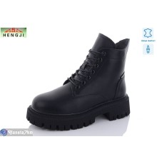 Черевики жіночі на зиму (6 пар р.36-41) чорний  "HENGJI-ELENA"