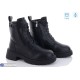 Черевики жіночі на зиму (8 пар р.36-41) чорний  "KULIBABA"