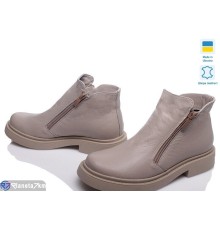 Черевики жіночі на весну/осінь (6 пар р.36-41) бежевий  "TIMUS-OPT"