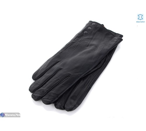 Рукавички жіночі на зиму (10 шт. р.сетка 6,5-8,5) чорний  "RUBIBAS"