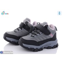 Черевики дитячі на зиму (8 пар р.26-31) сірий  "BBT"