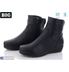 Черевики жіночі на весну/осінь (8 пар р.37-42) чорний  "BIG"