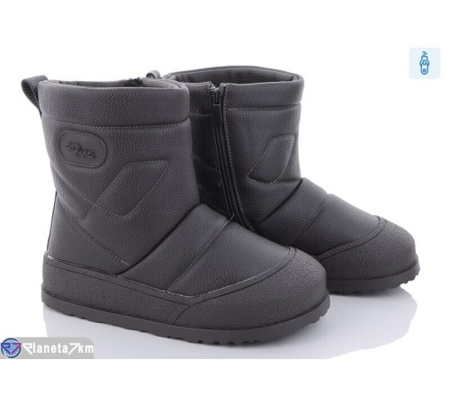 Дутики дитячі на зиму (8 пар р.32-37) сірий "Normashoes" Дутики дитячі на зиму (8 пар р.32-37) сірий "Normashoes"