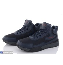 Кросівки чоловічі на зиму (8 пар р.41-46) синій  "Normashoes"