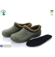 Калоші жіночі на зиму (8 пар р.36-41) зелений  "Jose Amorales"