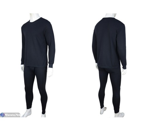 Термобілизна чоловіча на зиму (4 шт. р.сетка XL-4XL) синій  "Kalabok"