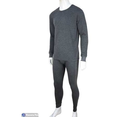 Термобілизна чоловіча на зиму (4 шт. р.сетка XL-4XL) сірий  "Kalabok"