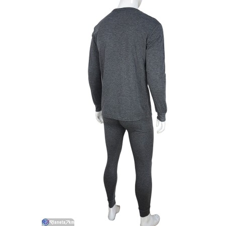 Термобілизна чоловіча на зиму (4 шт. р.сетка XL-4XL) сірий  "Kalabok"
