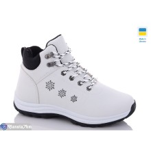 Черевики жіночі на зиму (8 пар р.36-41) білий  "Winter"