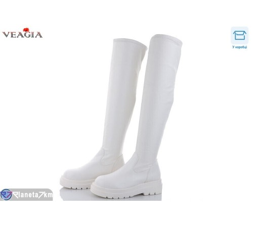 Ботфорти жіночі на зиму (6 пар р.36-41) білий  "Veagia-ADA"