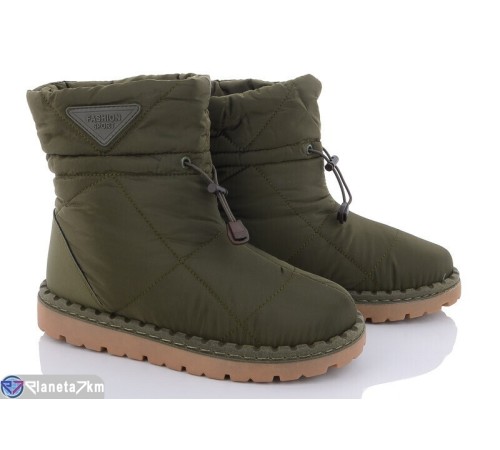 Дутики дитячі на зиму (8 пар р.36-41) хакі "Normashoes" Дутики дитячі на зиму (8 пар р.36-41) хакі "Normashoes"