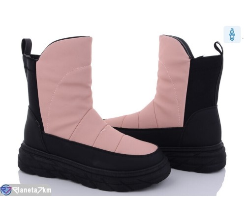 Дутики жіночі на зиму (8 пар р.36-41) рожевий "Normashoes" Дутики жіночі на зиму (8 пар р.36-41) рожевий "Normashoes"