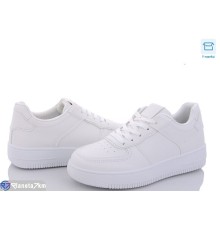 Кросівки жіночі на весну/осінь (8 пар р.36-41) білий  "FERICE"