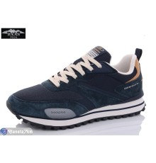 Кросівки чоловічі на весну/осінь (8 пар р.41-46) синій  "Baas"