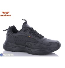 Дитячі кросівки на весну/осінь (8 пар р.36-41) чорний  "Bonote"
