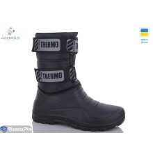 Чоловічі чоботи з піни на зиму (8 пар р.41-46) чорний  "Acorus"