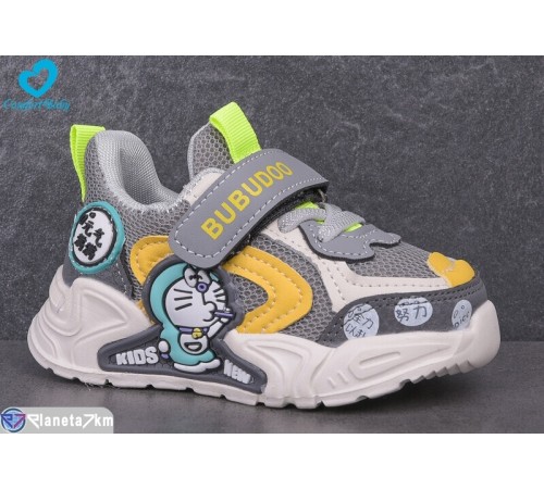 Дитячі кросівки на весну/осінь (6 пар р.21-26) сірий "Comfort-baby" Дитячі кросівки на весну/осінь (6 пар р.21-26) сірий "Comfort-baby"