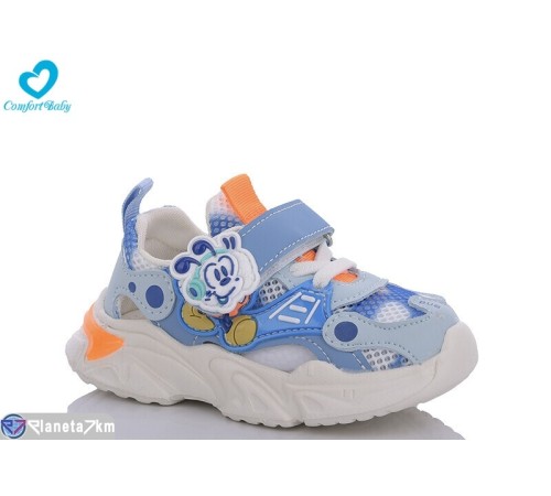 Дитячі кросівки на весну/осінь (5 пар р.21-25) блакитний "Comfort-baby" Дитячі кросівки на весну/осінь (5 пар р.21-25) блакитний "Comfort-baby"