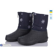 Жіночі чоботи з піни на зиму (8 пар р.36-41) чорний  "Gelena"