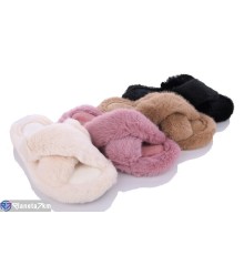 Тапки жіночі на весну/осінь (12 пар р.36-41) мікс  "Lexi"